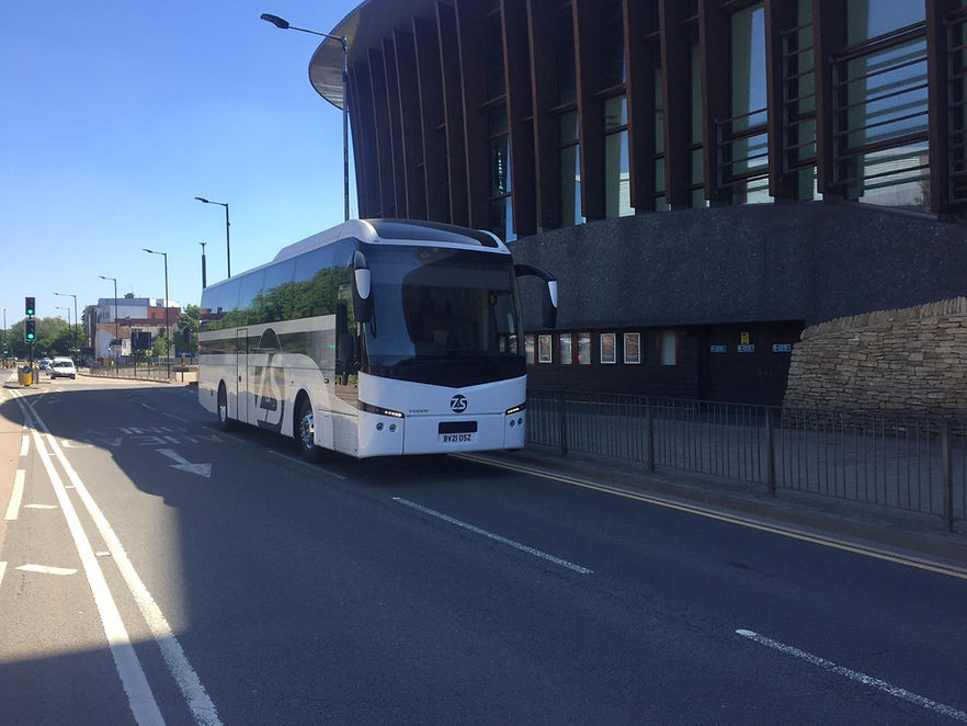 Z & S Transport coach – front view